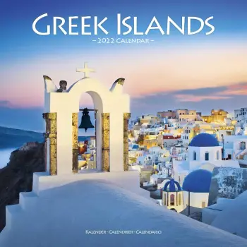 GREEK ISLANDS 2022 WALL CALENDAR