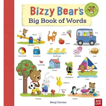 BIZZY BEAR'S BIG BOOK OF WORDS HC BBK