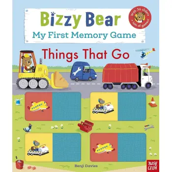 BIZZY BEAR : MY FIRST MEMORY GAME BOOK - THINGS THAT GO HC BBK
