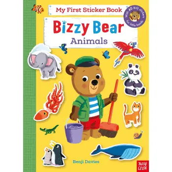 BIZZY BEAR : MY FIRST STICKER BOOK - ANIMALS PB
