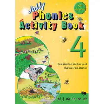 JOLLY PHONICS ACTIVITY BOOK 4 PB