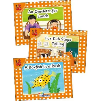Jolly Phonics Orange Level Readers Set 6