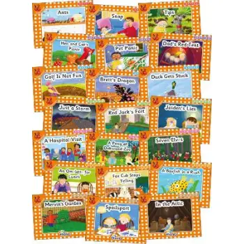 Jolly Phonics Orange Level Readers Complete Set