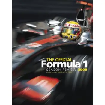 THE OFFICIAL FORMULA 1 SEASON REV. 2008 HC COFFEE TABLE BK.  COFFEE TABLE BK
