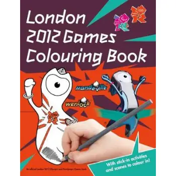 LONDON 2012 GAMES COLOURING BOOK (+ STICKERS) PB