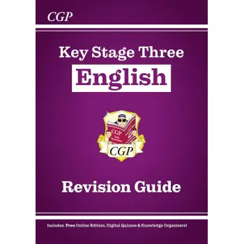 KS3 English Revision Guide (with Online Edition, Quizzes and Knowledge Organisers)