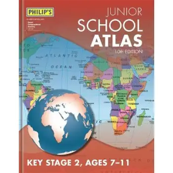 PHILIP'S JUNIOR SCHOOL ATLAS 10TH ED HC
