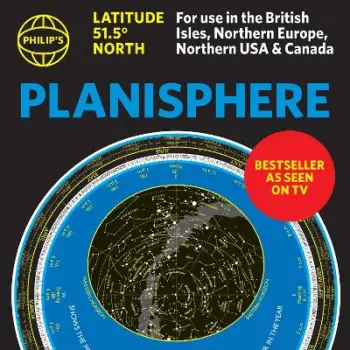 PHILIP'S PLANISPHERE (LATITUDE 51.5 NORTH) PB