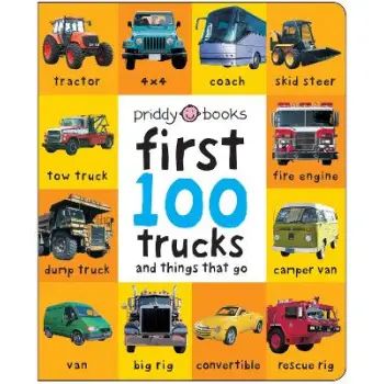 FIRST 100 SOFT TO TOUCH TRUCKS