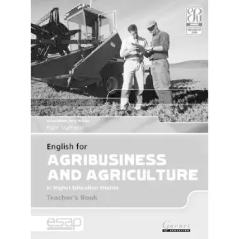 ENGLISH FOR AGRIBUSINESS AND AGRICULTURE IN HIGHER EDUCATION STUDIES TCHR'S PB
