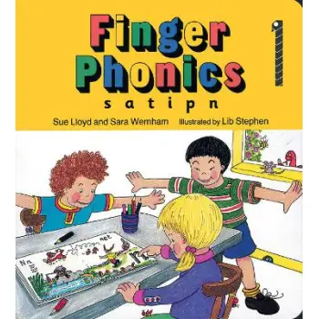 FINGER PHONICS BOOK 1 : IN PRECURSIVE LETTERS (BRITISH ENGLISH EDITION)