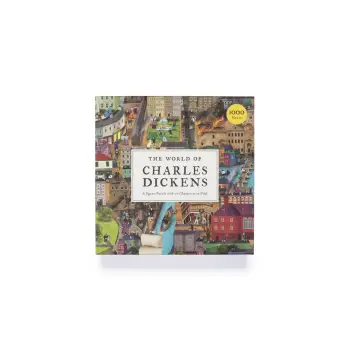 The World of Charles Dickens : A Jigsaw Puzzle with 70 Characters to Find - 1000 pieces