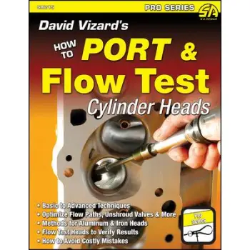 DAVID VIZARD'S HOW TO PORT & FLOW TEST CYLINDER HEADS  PB