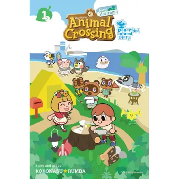 ANIMAL CROSSING, VOL. 01 PA : NEW HORIZONS, VOL. 1 : DESERTED ISLAND DIARY : 1