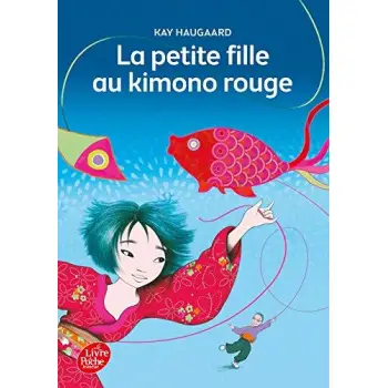 LA PETITE FILLE AU KIMONO ROUGE  POCHE
