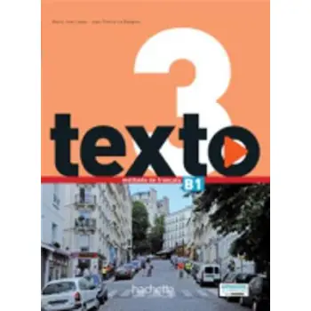 TEXTO 3 B1 METHODE (+ DVD ROM + MANUEL NUMERIQUE)