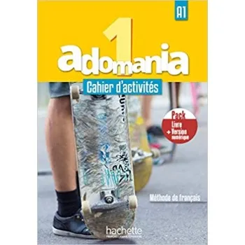 ADOMANIA 1 A1 PACK CAHIER + VERSION NUMERIQUE