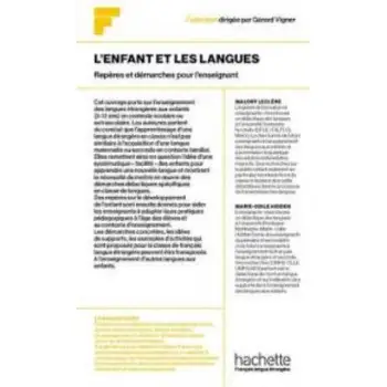 COLLECTION F : L'ENFANT ET LES LANGUES : REPERES ET DEMARCHES POUR L'APPRENTISSAGE
