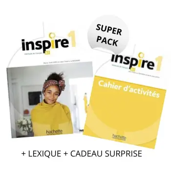 INSPIRE 1 SUPER PACK (LIVRE + CAHIER + LEXIQUE + CADEAU SURPRISE)