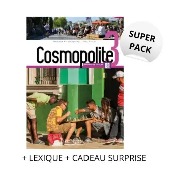 COSMOPOLITE 3 PACK (LIVRE + LEXIQUE + CADEAU SURPRISE)