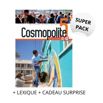 COSMOPOLITE 5 PACK (LIVRE + LEXIQUE + CADEAU SURPRISE)