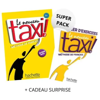 LE NOUVEAU TAXI! 3 SUPER PACK (LIVRE + CAHIER + CADEAU SURPRISE)