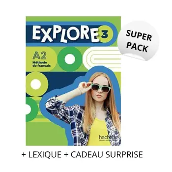 EXPLORE 3 PACK (LIVRE + LEXIQUE + CADEAU SURPRISE)