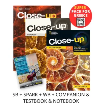 CLOSE-UP C1 SUPER PACK FOR GREECE (SB + SPARK + WB + COMPANION & TESTBOOK & NOTEBOOK) 2ND ED