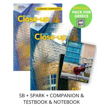 NEW CLOSE-UP B1+ SPECIAL PACK FOR GREECE (SB + SPARK + COMPANION & TESTBOOK & NOTEBOOK)