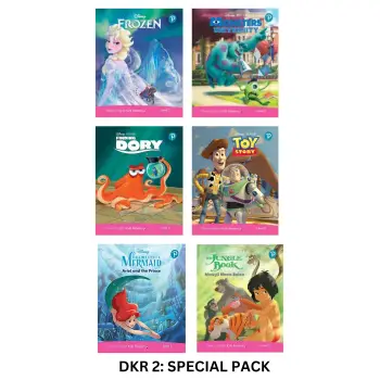 DKR 2: SPECIAL PACK OF 6 DISNEY READERS