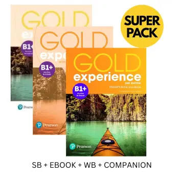 GOLD EXPERIENCE B1+ SUPER PACK (SB + EBOOK + WB + COMPANION) 2ND ED