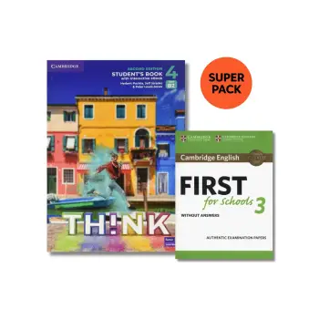 THINK 4 SUPER PACK 2 (SB + FIRST FOR SCHOOLS 3 + WORDLIST) 2ND ED