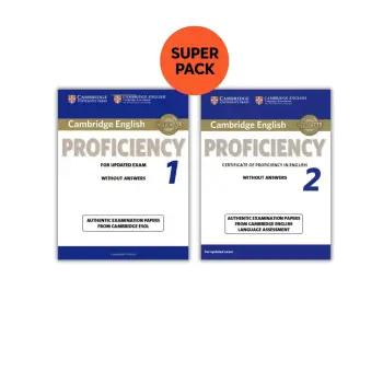 CAMBRIDGE ENGLISH PROFICIENCY SUPER PACK 2