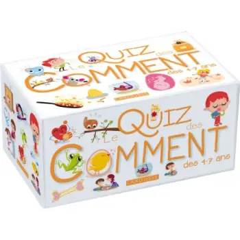 QUIZ DES COMMENT ? DES 4-7 ANS PB BOX SET