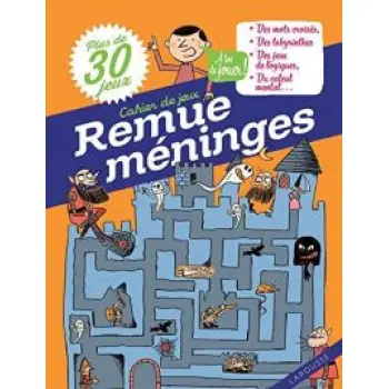 CAHIERS DE JEUX REMUE MENINGES