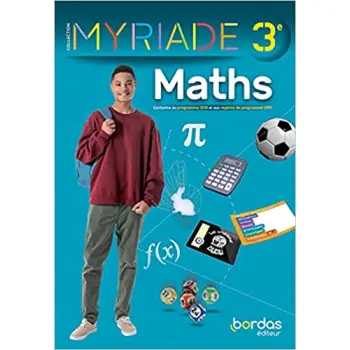 MYRIADE, MATHEMATIQUE MANUEL ELEVE POCHE