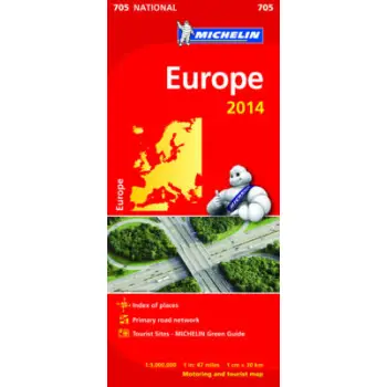 EUROPE 2014 (NATIONAL MAP 705)