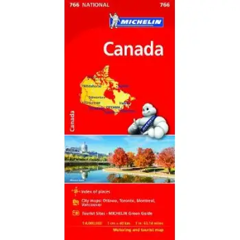 CANADA (MICHELIN REGIONAL MAP)