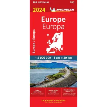ΕΥΡΩΠΗ ΟΔΙΚΟΣ ΧΑΡΤΗΣ MICHELIN 2024