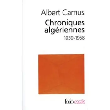CHRONIQUES ALGERIENNES