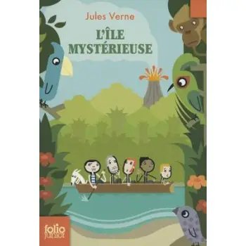 FOLIO JUNIOR : L'ILE MYSTERIEUSE POCHE