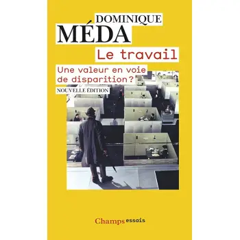 LE TRAVAIL : UNE VALEUR EN VOIE DE DISPARITION ? POCHE