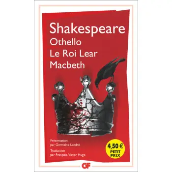 GF OTHELLO - MACBETH - LE ROI LEAR  POCHE