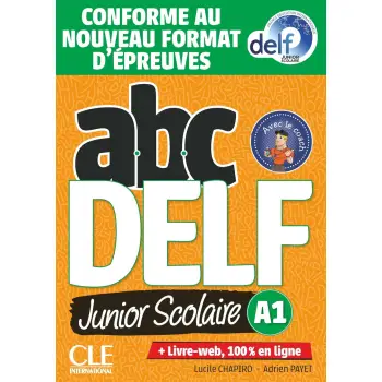 ABC DELF JUNIOR SCOLAIRE A1 (LIVRE + DVD + LIVRE WEB) 2021 N/E