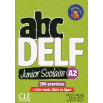 ABC DELF JUNIOR SCOLAIRE A2 (+ CD + CORRIGES + TRANSCRIPTIONS) UPDATED