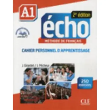 ECHO A1 CAHIER (+ LIVRE WEB + AUDIO CD) 2ND ED
