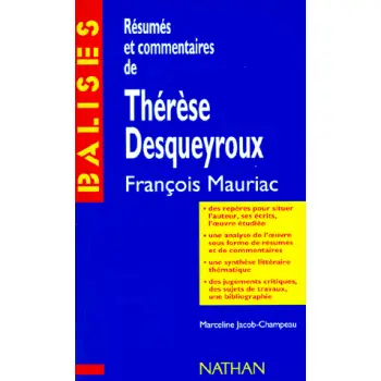 THERESE DESQUEYROUX (MAURIAC) POCHE