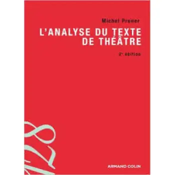 L'ANALYSE DU TEXTE DE THEATRE  POCHE