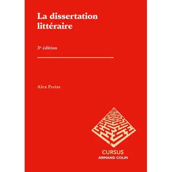 LA DISSERTATION LITTERAIRE  POCHE