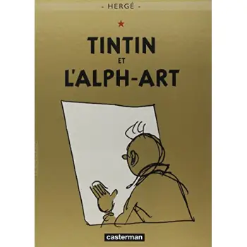 LES AVENTURES DE TINTIN 24 : TINTIN ET L'ALPH-ART RELIE